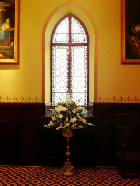 Pedestal in Anti-Chapel